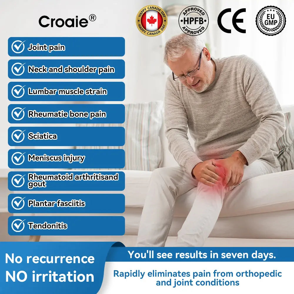 | 𝐋𝐚𝐬𝐭 𝐃𝐚𝐲 𝐏𝐫𝐨𝐦𝐨𝐭𝐢𝐨𝐧 𝟖𝟎% 𝐎𝐅𝐅 | 🇨🇦 Croaie® BPC-157 Joint Healing Cream🦴Treats Arthritis, Neuropathy, Rheumatism, Sports Injuries & More🌸