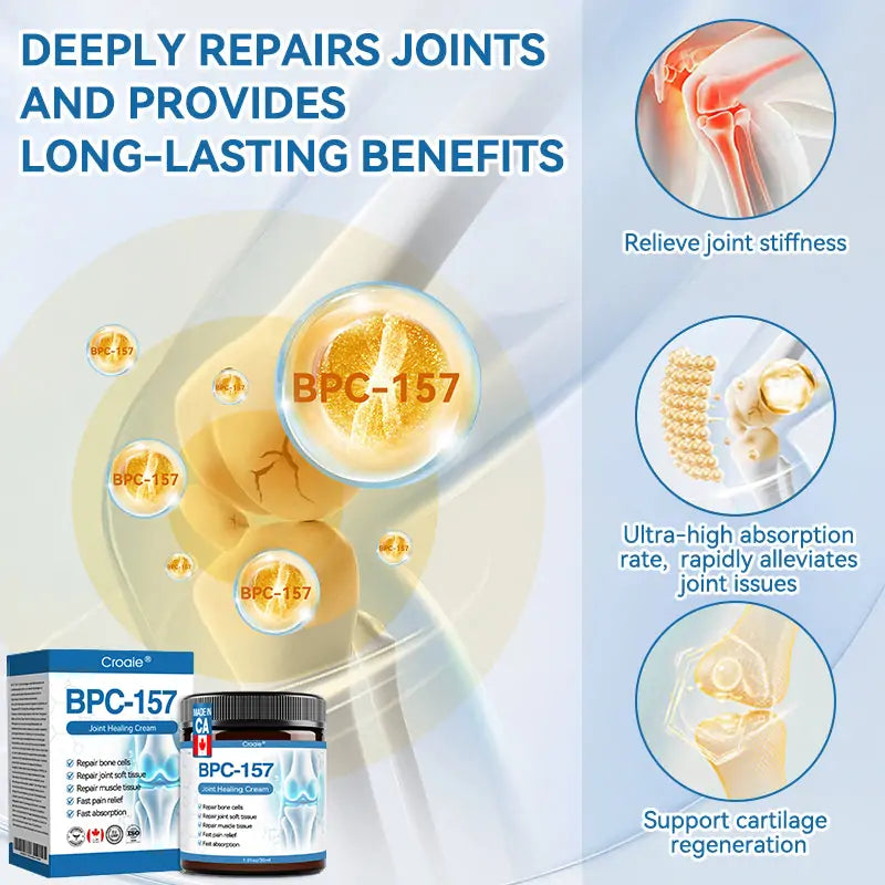 | 𝐋𝐚𝐬𝐭 𝐃𝐚𝐲 𝐏𝐫𝐨𝐦𝐨𝐭𝐢𝐨𝐧 𝟖𝟎% 𝐎𝐅𝐅 | 🇨🇦 Croaie® BPC-157 Joint Healing Cream🦴Treats Arthritis, Neuropathy, Rheumatism, Sports Injuries & More🌸