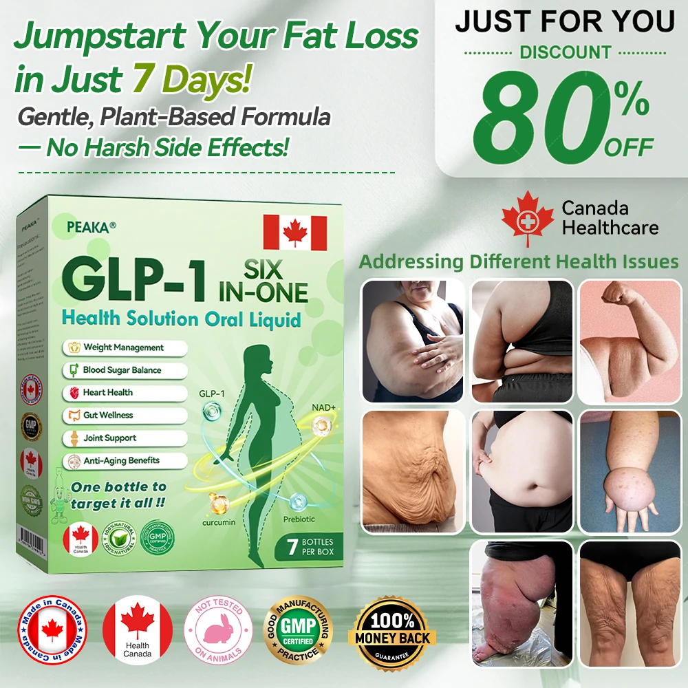𝑶𝒇𝒇𝒊𝒄𝒊𝒂𝒍 𝑺𝒕𝒐𝒓𝒆 | Peaka®🇨🇦𝐺𝐿𝑃-𝟏  𝑺𝑰𝑿 𝑰𝑵-𝑶𝑵𝑬 𝑯𝒆𝒂𝒍𝒕𝒉 𝑺𝒐𝒍𝒖𝒕𝒊𝒐𝒏 𝑶𝒓𝒂𝒍 𝑳𝒊𝒒𝒖𝒊𝒅  (𝐉𝐮𝐬𝐭 𝐨𝐧𝐞 𝐝𝐨𝐬𝐞 𝐚 𝐝𝐚𝐲 𝐯𝐢𝐬𝐢𝐛𝐥𝐞 𝐜𝐡𝐚𝐧𝐠𝐞𝐬 𝐢𝐧 𝟕 𝐝𝐚𝐲𝐬） ✅ 𝐅𝐨𝐫 𝐨𝐛𝐞𝐬𝐢𝐭𝐲, 𝐜𝐚𝐫𝐝𝐢𝐨𝐯𝐚𝐬𝐜𝐮𝐥𝐚𝐫 𝐡𝐞𝐚𝐥𝐭𝐡, 𝐝𝐢𝐚𝐛𝐞𝐭𝐞𝐬, 𝐬𝐥𝐞𝐞𝐩 𝐚𝐩𝐧𝐞𝐚, 𝐣𝐨𝐢𝐧𝐭 𝐢𝐬𝐬𝐮𝐞𝐬, 𝐚𝐧𝐝 𝐦𝐨𝐫𝐞