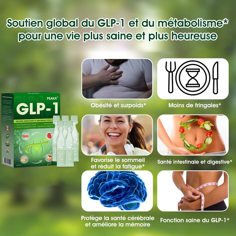 Boutique Officielle - 🇨🇦𝐏𝐄𝐀𝐊𝐀® 𝐆𝐋𝐏-𝟏 𝐒𝐨𝐥𝐮𝐭𝐢𝐨𝐧 𝐎𝐫𝐚𝐥𝐞 𝐌𝐢𝐧𝐜𝐞𝐮𝐫 - 👨‍⚕️ Obésité, maladies cardiovasculaires, diabète, apnée du sommeil, problèmes articulaires et plus encore💪