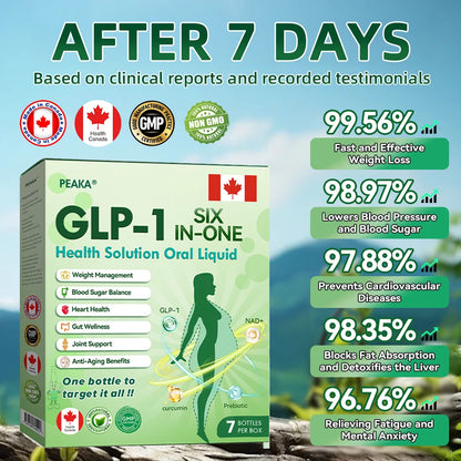 𝑶𝒇𝒇𝒊𝒄𝒊𝒂𝒍 𝑺𝒕𝒐𝒓𝒆 | Peaka®🇨🇦𝐺𝐿𝑃-𝟏  𝑺𝑰𝑿 𝑰𝑵-𝑶𝑵𝑬 𝑯𝒆𝒂𝒍𝒕𝒉 𝑺𝒐𝒍𝒖𝒕𝒊𝒐𝒏 𝑶𝒓𝒂𝒍 𝑳𝒊𝒒𝒖𝒊𝒅  (𝐉𝐮𝐬𝐭 𝐨𝐧𝐞 𝐝𝐨𝐬𝐞 𝐚 𝐝𝐚𝐲 𝐯𝐢𝐬𝐢𝐛𝐥𝐞 𝐜𝐡𝐚𝐧𝐠𝐞𝐬 𝐢𝐧 𝟕 𝐝𝐚𝐲𝐬） ✅ 𝐅𝐨𝐫 𝐨𝐛𝐞𝐬𝐢𝐭𝐲, 𝐜𝐚𝐫𝐝𝐢𝐨𝐯𝐚𝐬𝐜𝐮𝐥𝐚𝐫 𝐡𝐞𝐚𝐥𝐭𝐡, 𝐝𝐢𝐚𝐛𝐞𝐭𝐞𝐬, 𝐬𝐥𝐞𝐞𝐩 𝐚𝐩𝐧𝐞𝐚, 𝐣𝐨𝐢𝐧𝐭 𝐢𝐬𝐬𝐮𝐞𝐬, 𝐚𝐧𝐝 𝐦𝐨𝐫𝐞