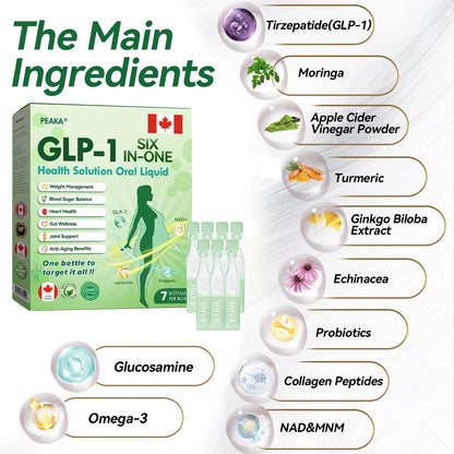 𝑶𝒇𝒇𝒊𝒄𝒊𝒂𝒍 𝑺𝒕𝒐𝒓𝒆 | Peaka®🇨🇦𝐺𝐿𝑃-𝟏  𝑺𝑰𝑿 𝑰𝑵-𝑶𝑵𝑬 𝑯𝒆𝒂𝒍𝒕𝒉 𝑺𝒐𝒍𝒖𝒕𝒊𝒐𝒏 𝑶𝒓𝒂𝒍 𝑳𝒊𝒒𝒖𝒊𝒅  (𝐉𝐮𝐬𝐭 𝐨𝐧𝐞 𝐝𝐨𝐬𝐞 𝐚 𝐝𝐚𝐲 𝐯𝐢𝐬𝐢𝐛𝐥𝐞 𝐜𝐡𝐚𝐧𝐠𝐞𝐬 𝐢𝐧 𝟕 𝐝𝐚𝐲𝐬） ✅ 𝐅𝐨𝐫 𝐨𝐛𝐞𝐬𝐢𝐭𝐲, 𝐜𝐚𝐫𝐝𝐢𝐨𝐯𝐚𝐬𝐜𝐮𝐥𝐚𝐫 𝐡𝐞𝐚𝐥𝐭𝐡, 𝐝𝐢𝐚𝐛𝐞𝐭𝐞𝐬, 𝐬𝐥𝐞𝐞𝐩 𝐚𝐩𝐧𝐞𝐚, 𝐣𝐨𝐢𝐧𝐭 𝐢𝐬𝐬𝐮𝐞𝐬, 𝐚𝐧𝐝 𝐦𝐨𝐫𝐞