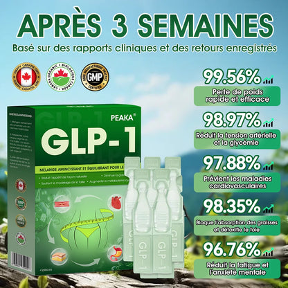 Boutique Officielle - 🇨🇦𝐏𝐄𝐀𝐊𝐀® 𝐆𝐋𝐏-𝟏 𝐒𝐨𝐥𝐮𝐭𝐢𝐨𝐧 𝐎𝐫𝐚𝐥𝐞 𝐌𝐢𝐧𝐜𝐞𝐮𝐫 - 👨‍⚕️ Obésité, maladies cardiovasculaires, diabète, apnée du sommeil, problèmes articulaires et plus encore💪